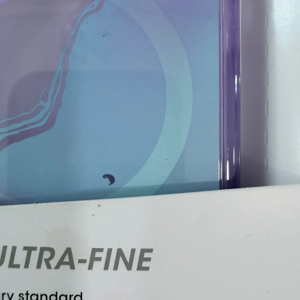 OtterBox Symmetry Series MagSafe iPhone 15 Pro Case Purple Blue Waves Ultra Slim